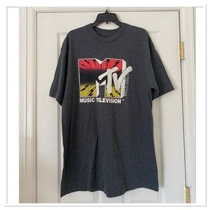 Men’s MTV Television Graphic Short Sleeve  T-Shirt